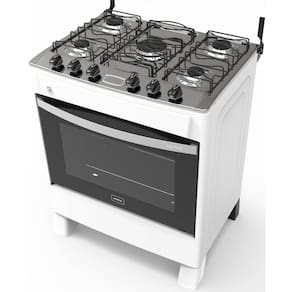 Fogão Iris Plus 5 Bocas Bivolt Branco