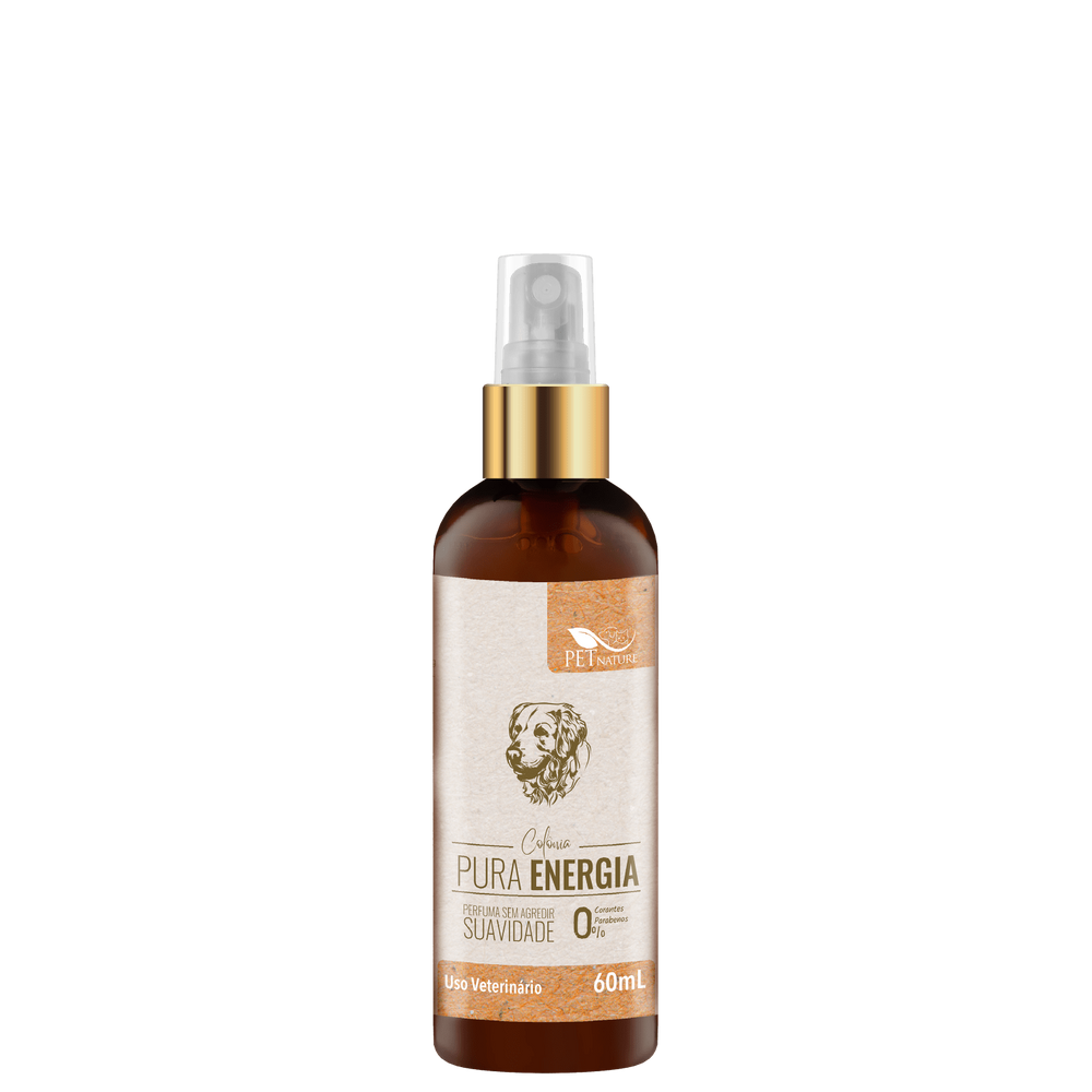 Petbrilho Pet Nature Pura Energia - Colônia para Pet 60ml