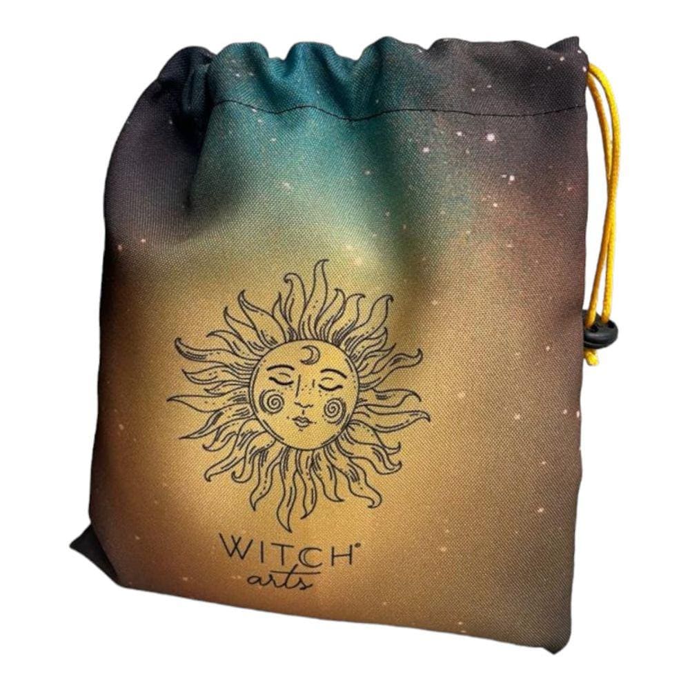 Estojo Saquinho Tecido Zodíaco P Baralho 20x19cm