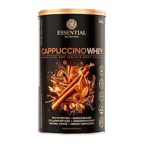 Whey Protein Cappuccino - 22g Proteína e 75mg Cafeína