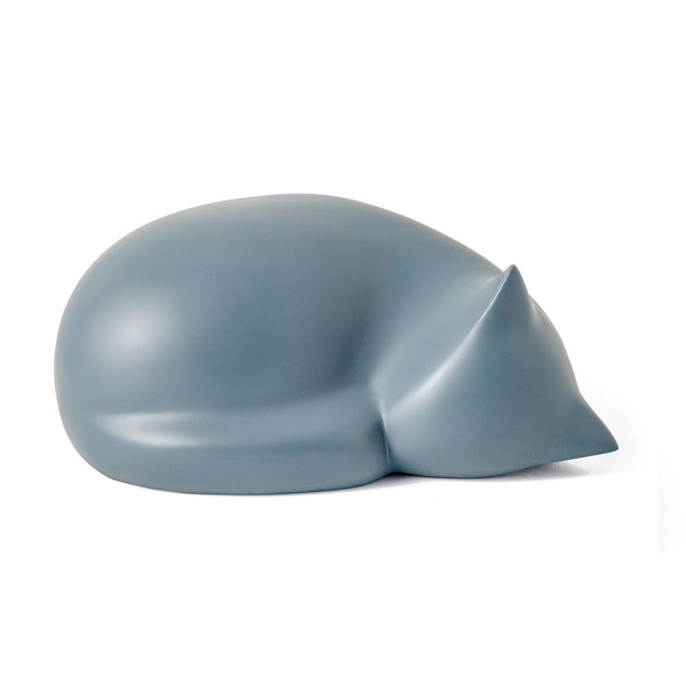 Escultura Gato Em Polirresina 25Cm
