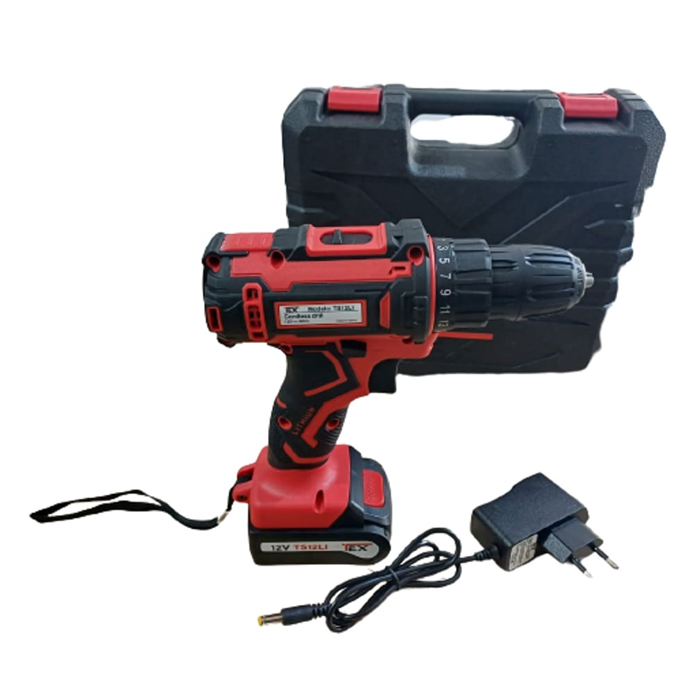 Furadeira E Parafusadeira 12V - Tex Ts12li - 8895