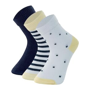 Kit 3 Pares Meias Cano Médio Bebê Mash Infantil