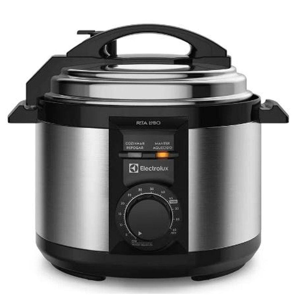 Panela de Pressão Elétrica Electrolux 3L Cor Inox Efficient com Timer - 220v