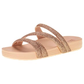 Sandália Feminina Flat Glitter Zaxy - 18956