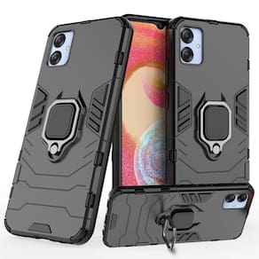 Capa Resistente Militar para Galaxy A04 - Preto