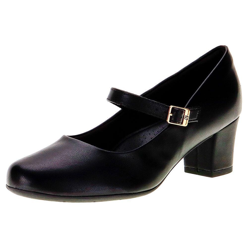 Sapato Feminino Salto Grosso Piccadilly - 1100163