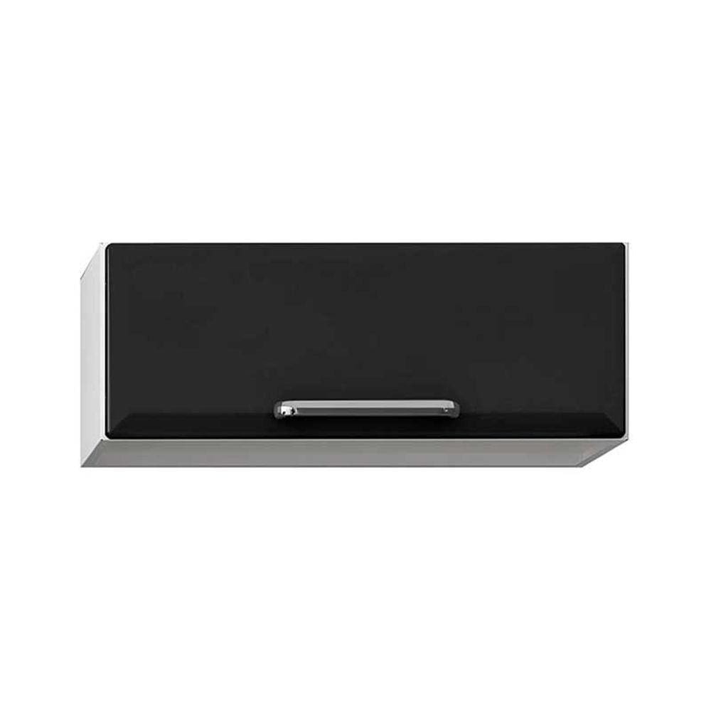 Armário Aéreo de Cozinha 1 Porta IPH-70 Luce Itatiaia Preto