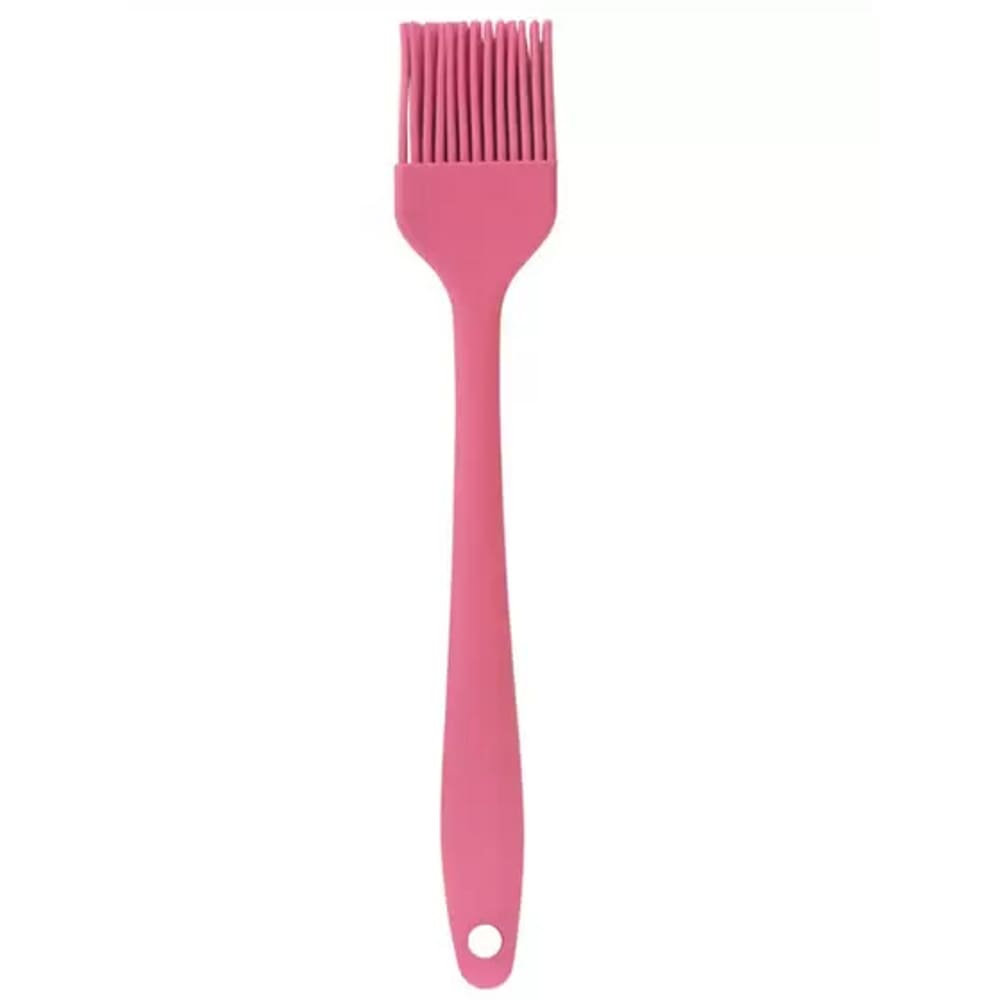Pincel de Silicone Duplo Pequeno Rosa - OIKOS