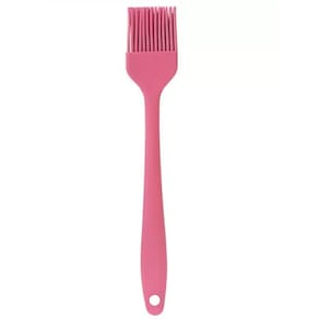 Pincel de Silicone Duplo Pequeno Rosa  - OIKOS
