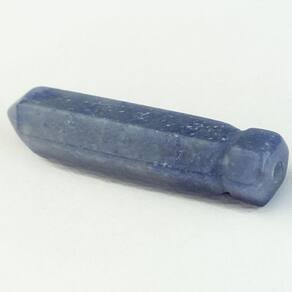 Colar Difusor Aromaterapia Pedra Quartzo Azul Ranhura Ponta