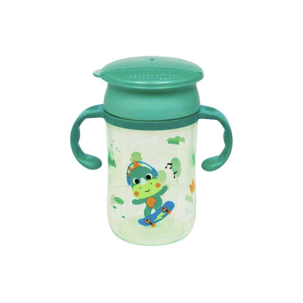 Copo de Treinamento 360 Bubazoo 300ml - Dino