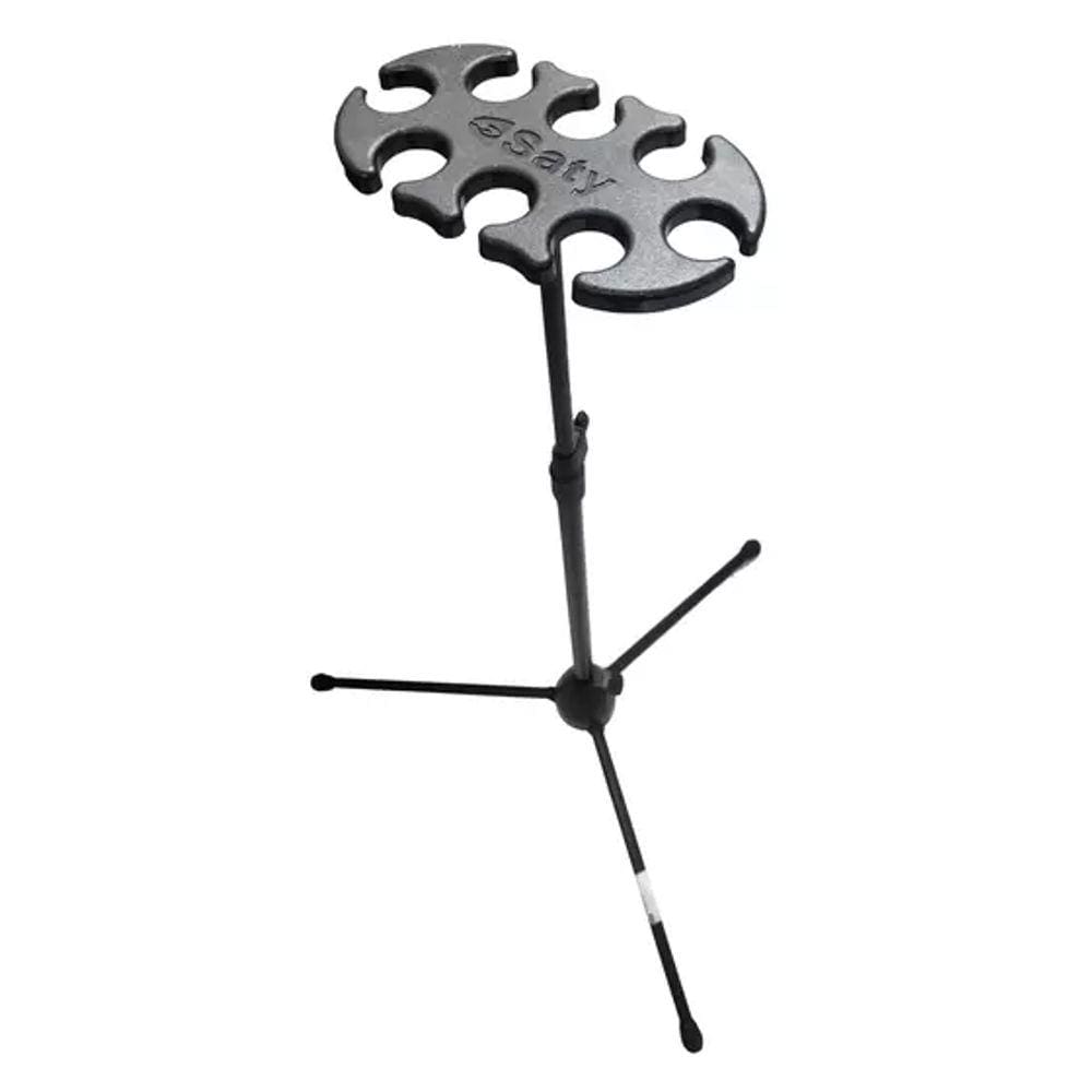 Suporte Descanso P/ 8 Microfones Saty - SDM-08