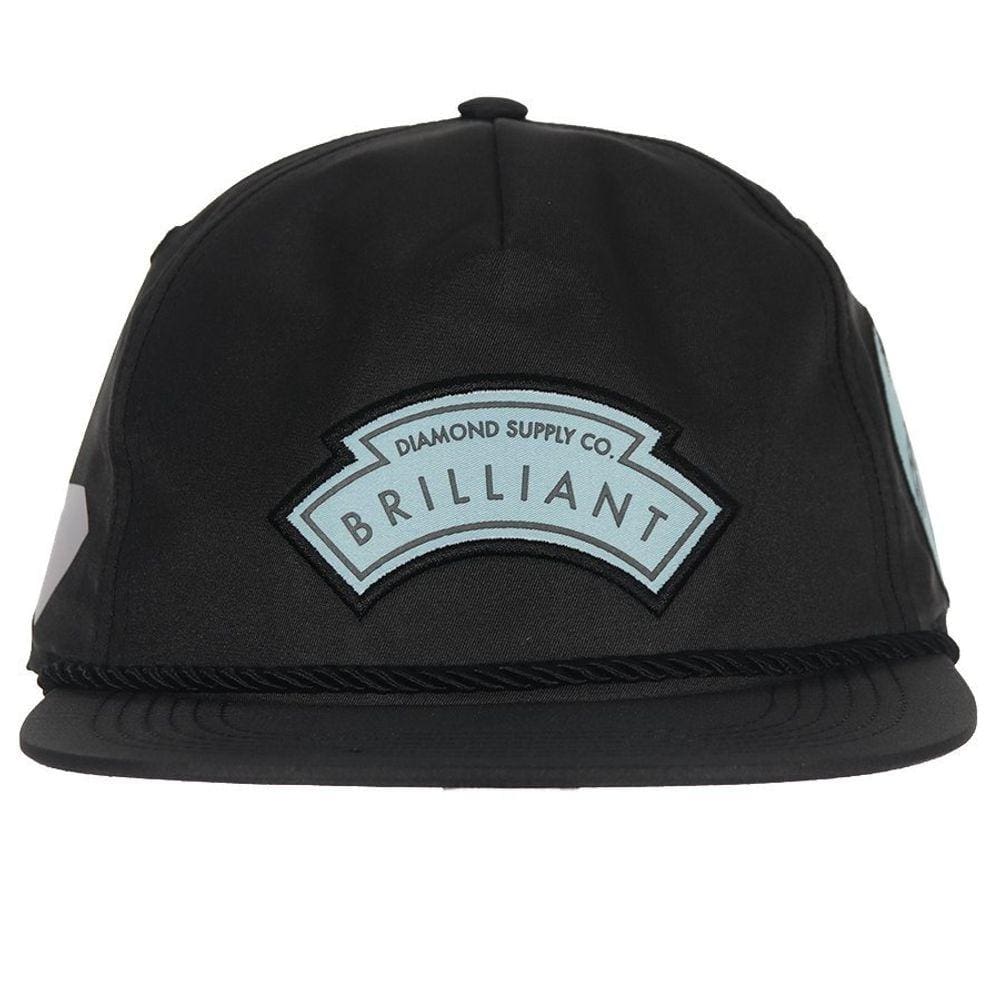 Boné Diamond Supply Brilliant Cap Aba Reta Snapback