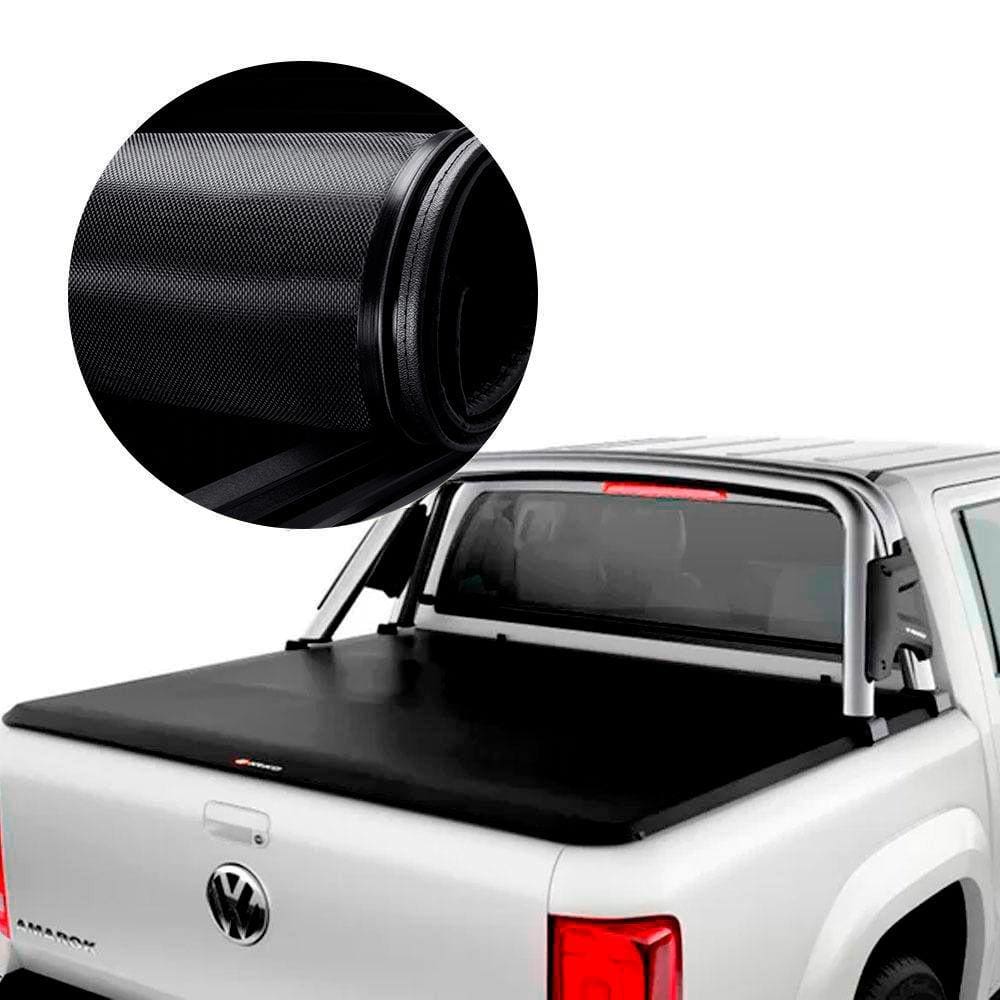 Capota Lona Marítima Amarok Cabine Dupla 2010 até 2023 GRX Pro Black Keko