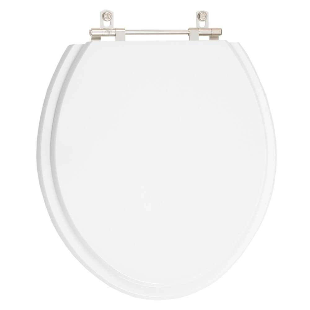 Tampa de Vaso Colonial Branco para Louça Hervy