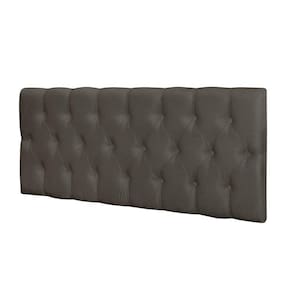 Painel Cabeceira Paris Queen Box Suede Marrom