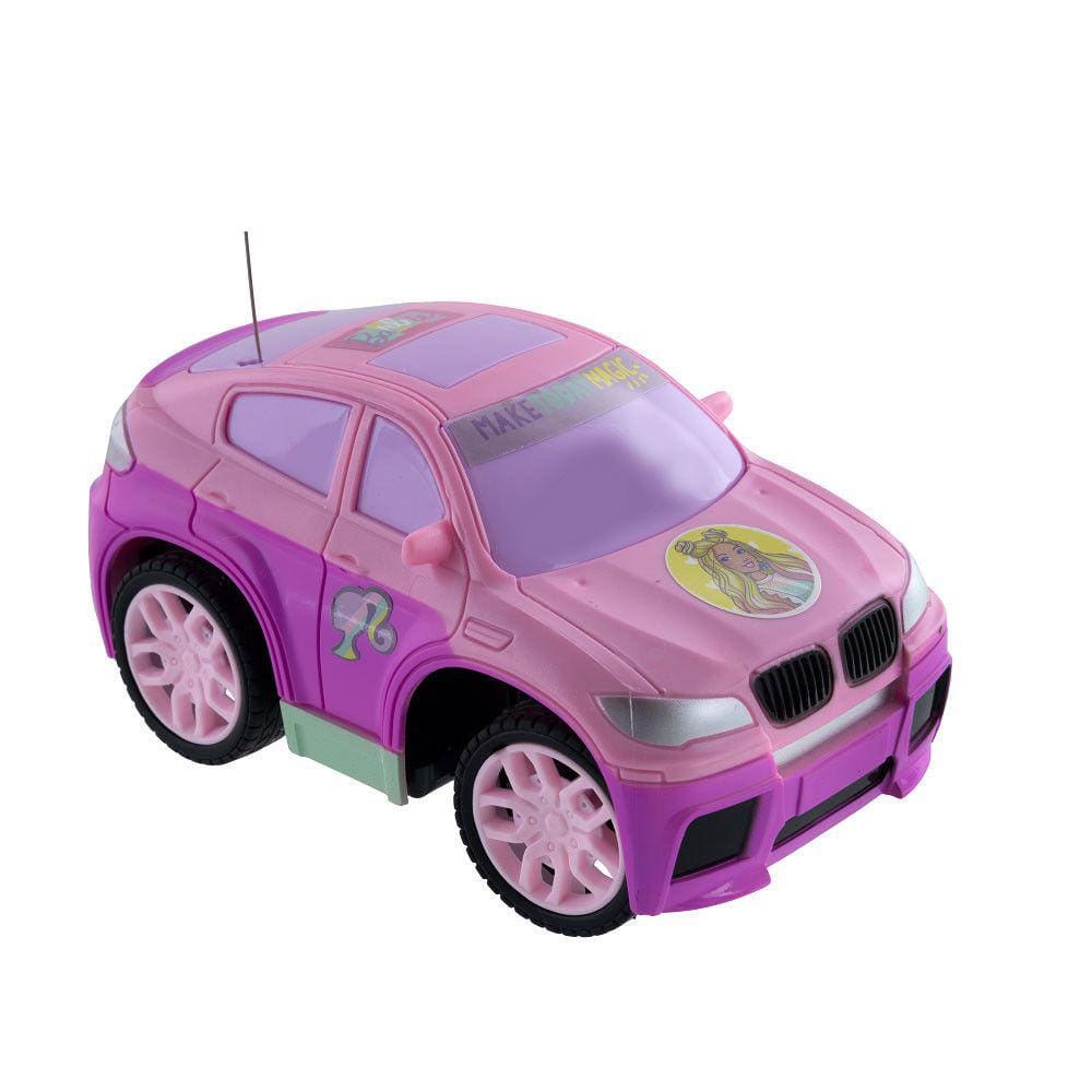 Carrinho de Controle Remoto Barbie Deluxe Car - Candide