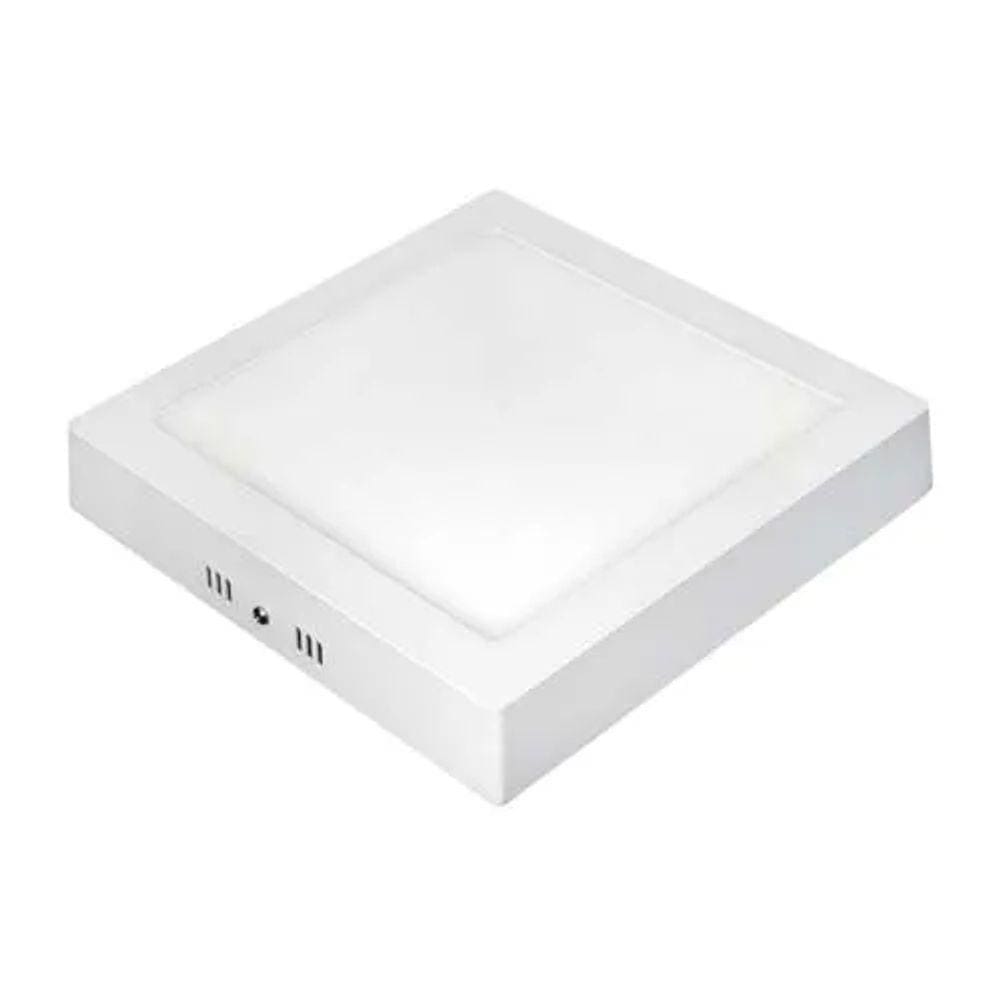 Painel Led Quadrado 18w 3000k Branco - 18w