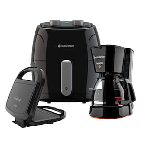 Kit Super Cook Cadence Fritadeira 3,8L - Sanduicheira - Cafeteira