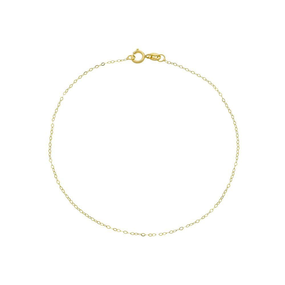 Pulseira De Ouro 18k Feminina Bailarina