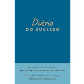Diário do Sucesso - Capa Dura