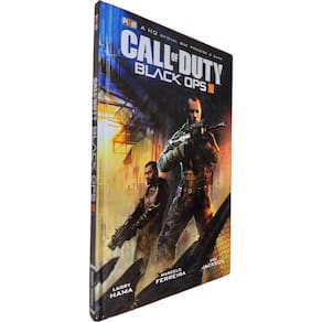 Livro Físico em Formato HQ Graphic Novel Call Of Duty Black Ops III Larry Hama Marcelo Ferreira Dan Jackson HQ Oficial