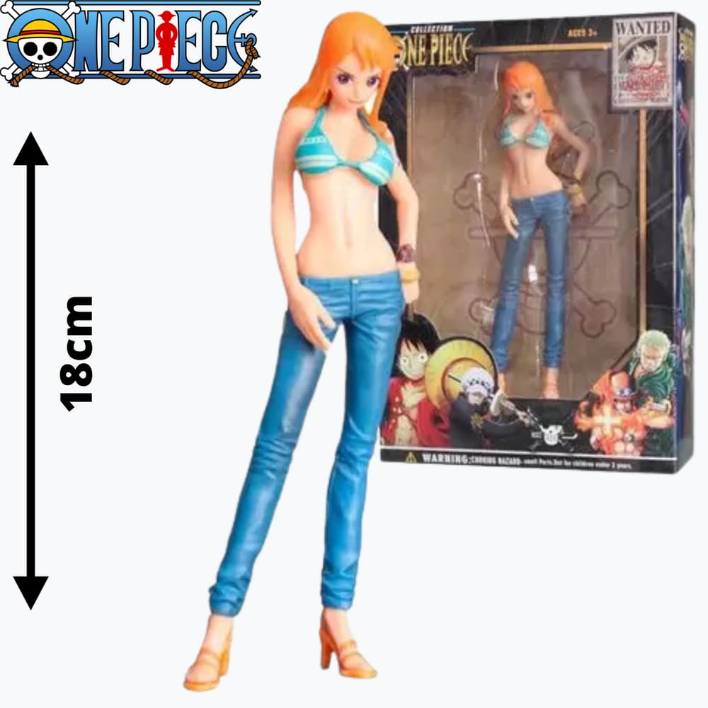 Boneco One Piece - Nami - Action Figure 18cm