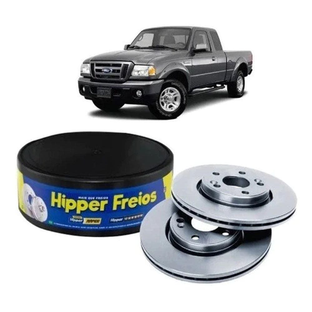 Par Disco Freio Dianteiro Ranger/explor 4x4 1994 ate 2001