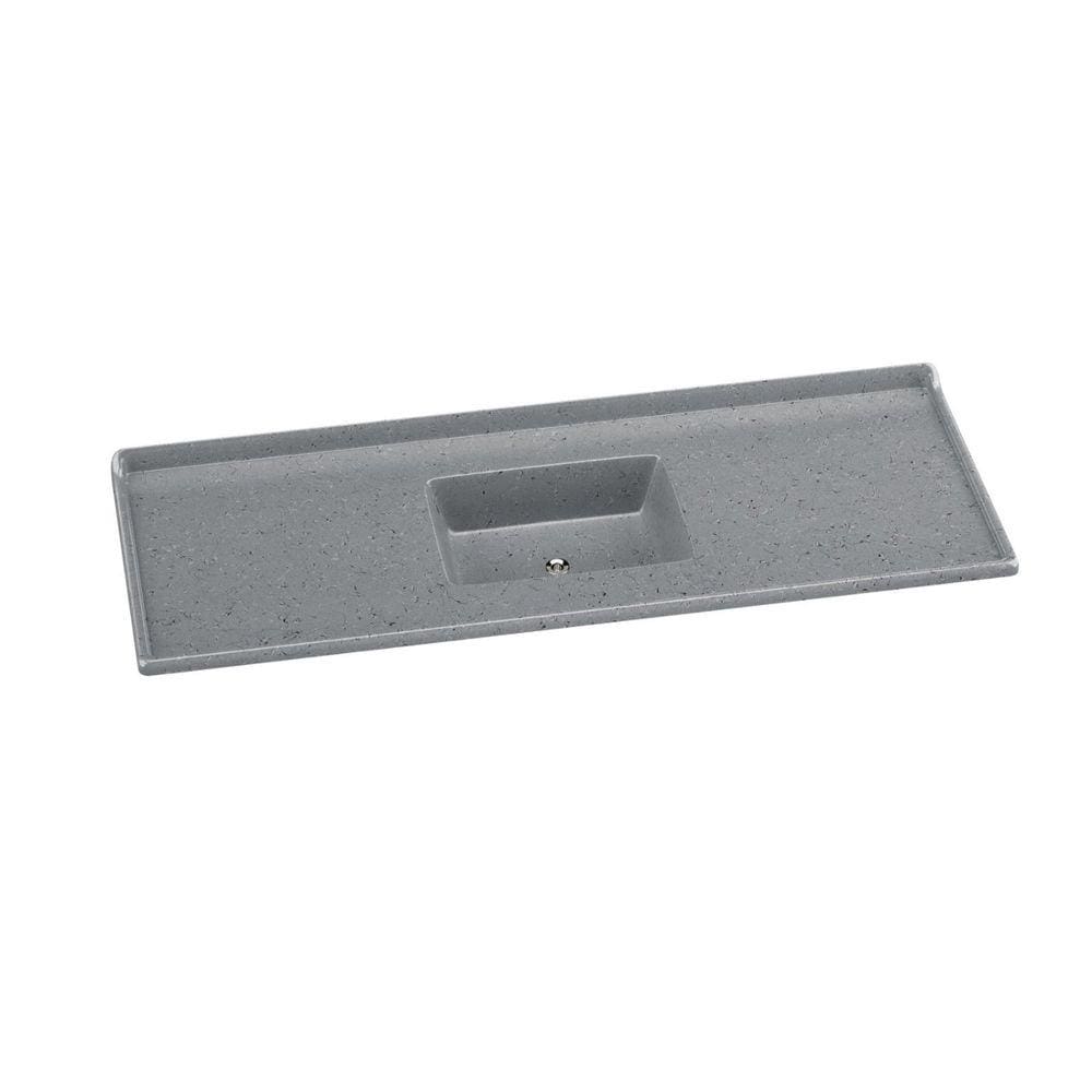 Pia Sintética para Cozinha 150cm X 55cm Cinza
