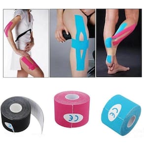 Kit 2 Kinesio Tape Bandagem Adesiva Funcional 5Cm X 5M