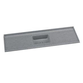 Pia Sintética para Cozinha 180cm X 55cm Cinza