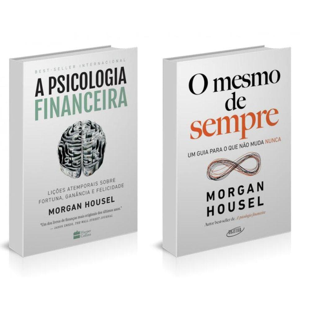 Kit A psicologia financeira + O mesmo de sempre