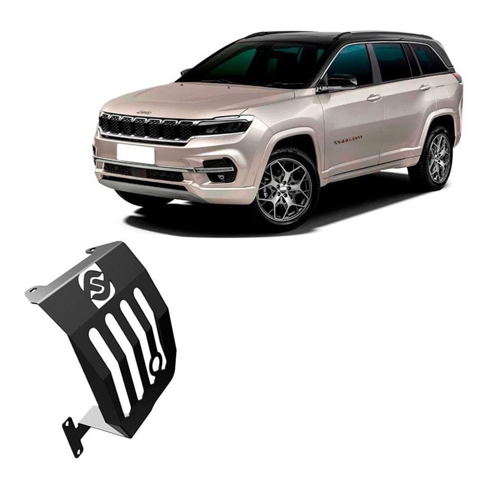 Protetor Diferencial Traseiro Jeep Commander 4x4 Ferriforte