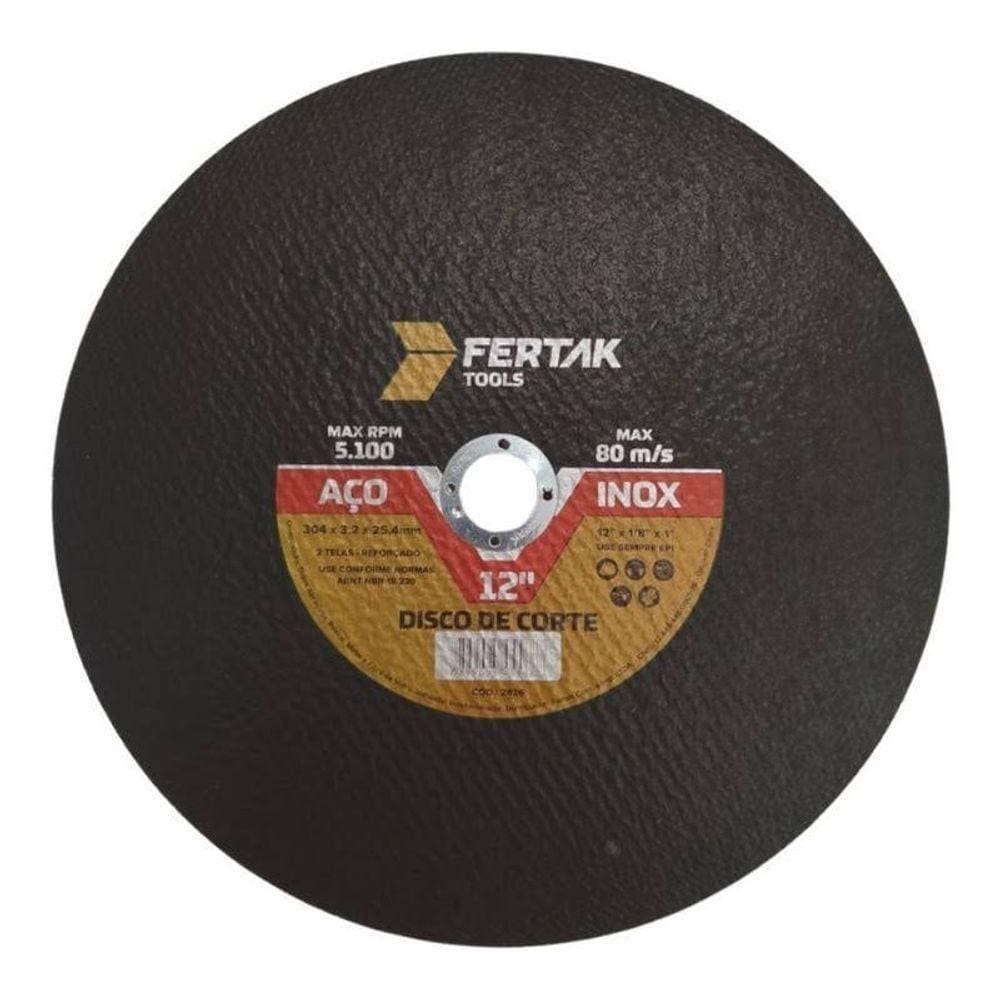 Disco De Corte Inox 300 X 3,2- Fertak