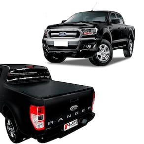 Capota Lona Marítima Flash Cover p/ Ranger Xls 2012 Até 2023 Cabine Dupla