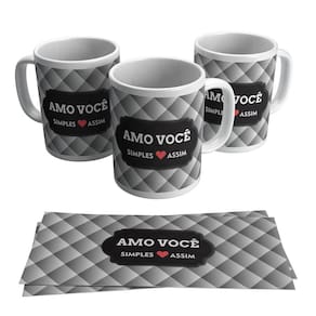 Caneca Personalizada Dia Dos Namorados Modelo 2 325ml