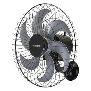Ventilador Oscilante de Parede 50 CM 6 PAS Steel Grade de ACO Bivolt