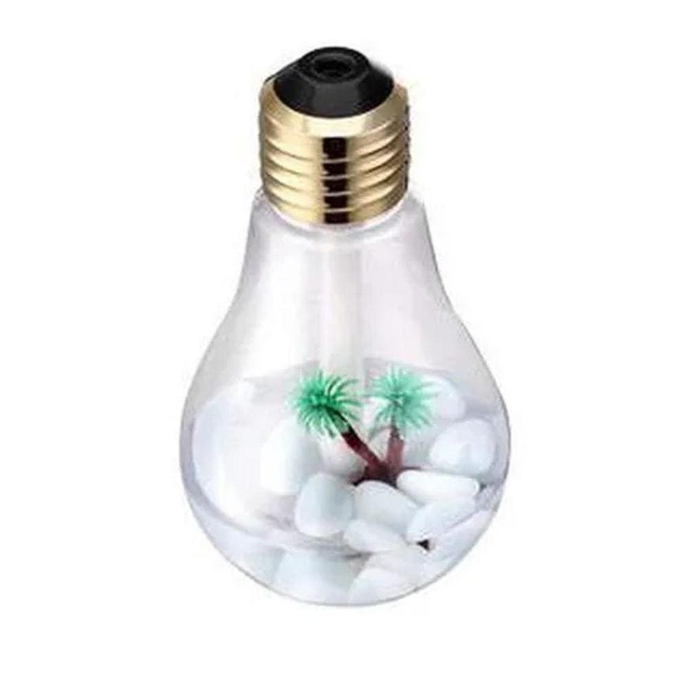Umidificador Lâmpada Climatizador Aromatizador Ar Luz Led