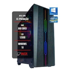 Pc Gamer Cpu Intel I5 Placa Mãe H61 8Gb Ram Ssd 120Gb