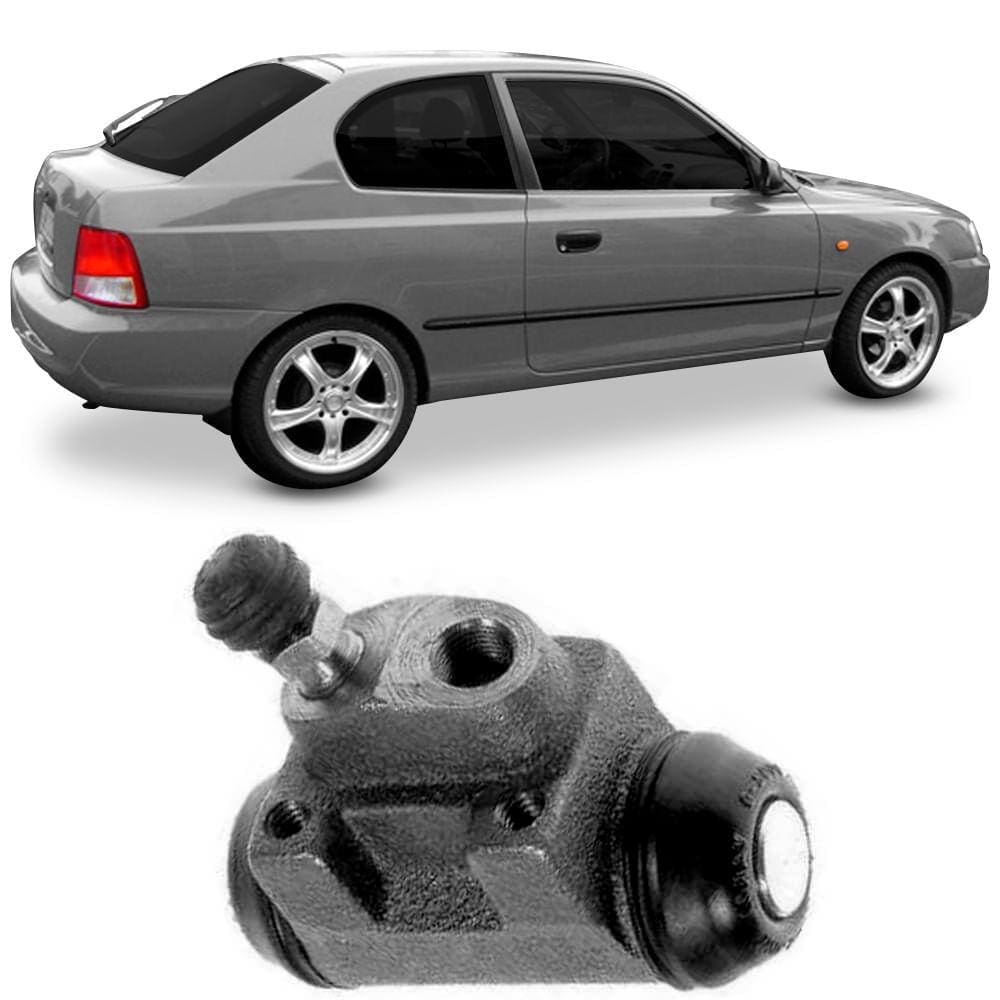 Cilindro Burrinho Freio Accent 99 A 2001 Traseiro Trw