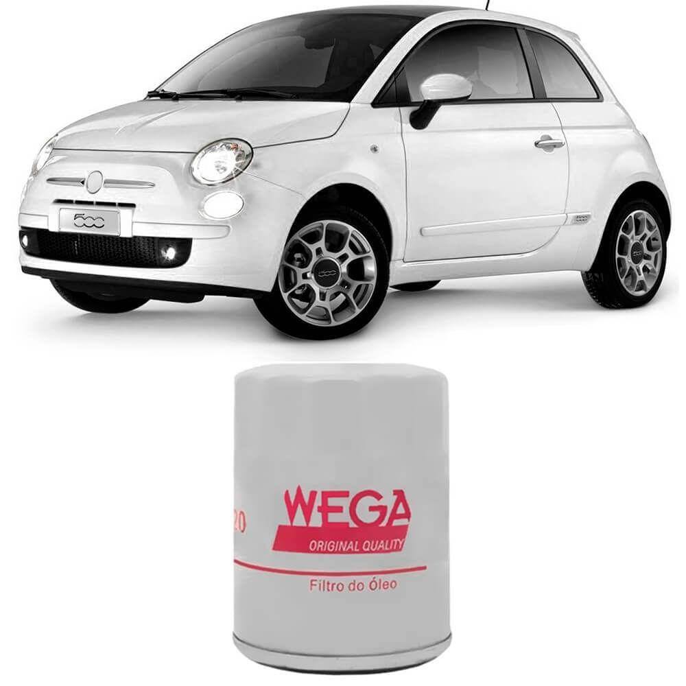 Filtro Óleo Fiat 500 1.4 2009 A 2012 Wega