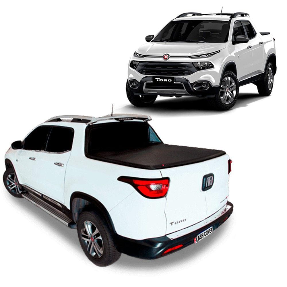 Capota Lona Marítima Flash Cover p/ Fiat Toro 2016 até 2023