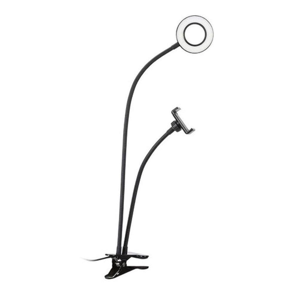 Ring Light De Mesa Iluminador Led Com Suporte Celular Selfie