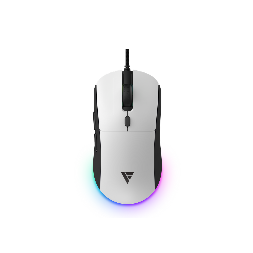 Mouse Sem Fio Gamer Force One Orion RGB 20000 DPI Óptico USB