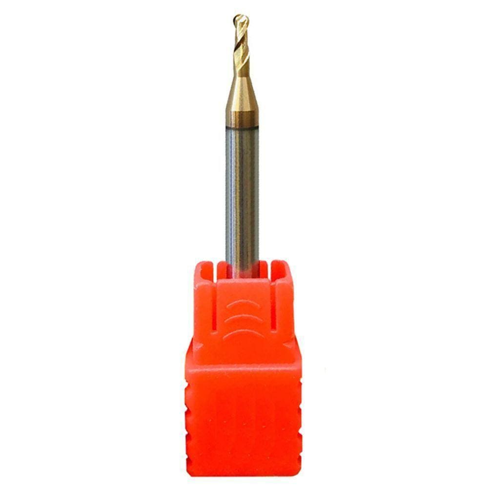 Fresa Topo Esférico Metal Duro 3,0 X 100mm - 2c Longa 55hrc