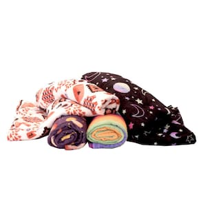 Kit Manta Soft Estampada 03 Pçs Casal Padrão