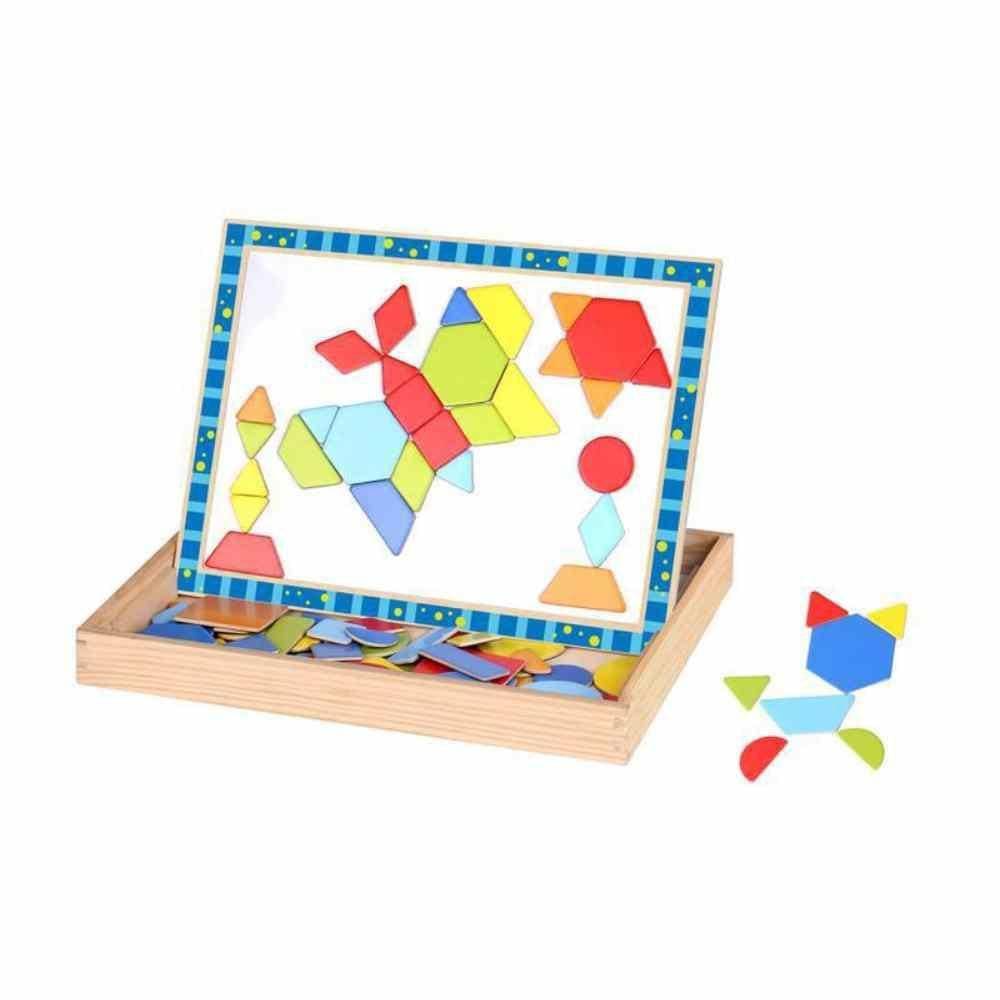 Quebra Cabeça Magnético - Formas - Tooky Toy