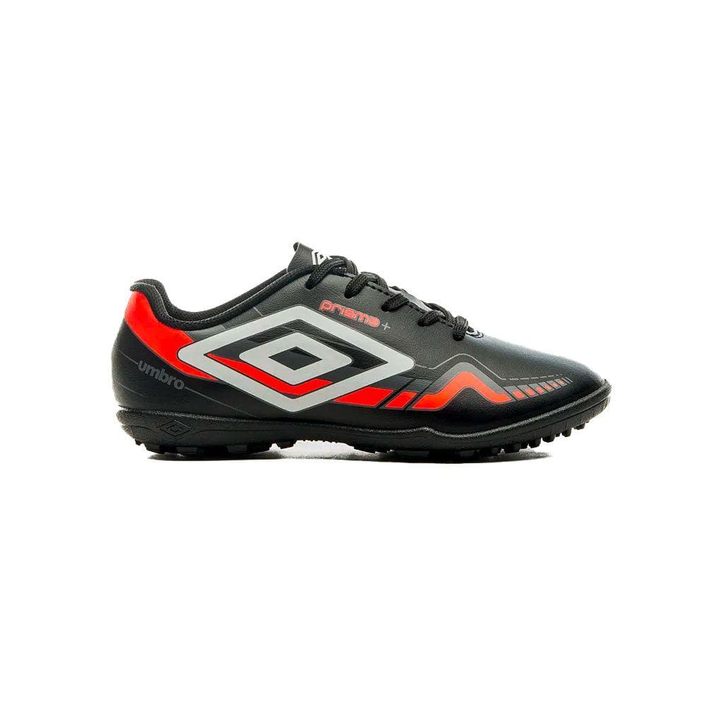 Chuteira Umbro Prisma+ Society Juvenil Preto
