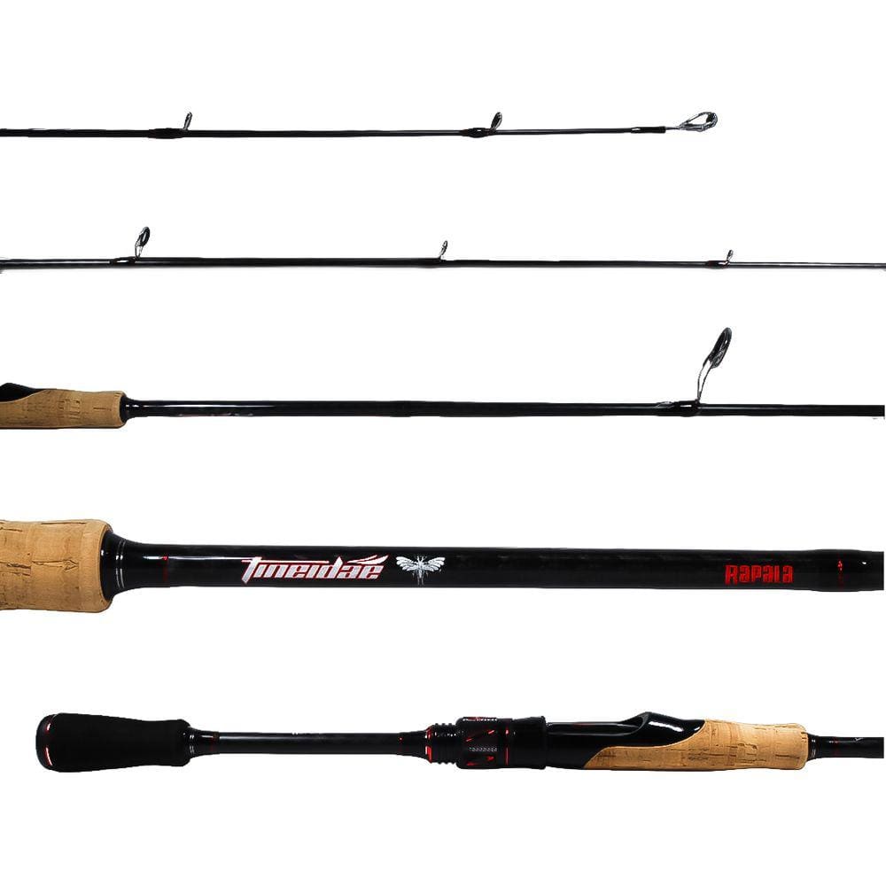 Vara Pesca Leve Molinete Rapala Tineidae Carbono HM30 15-30lb 2,13m Cast 20-42gr